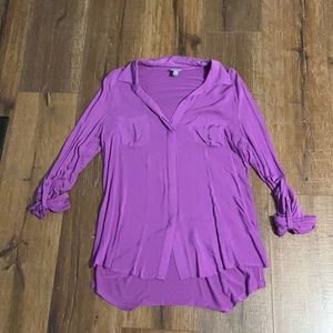 Converse long sleeve button down